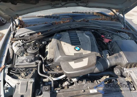 2008 BMW 6 Series 650I from USA, damaged, VIN WBAEB53508CX63356